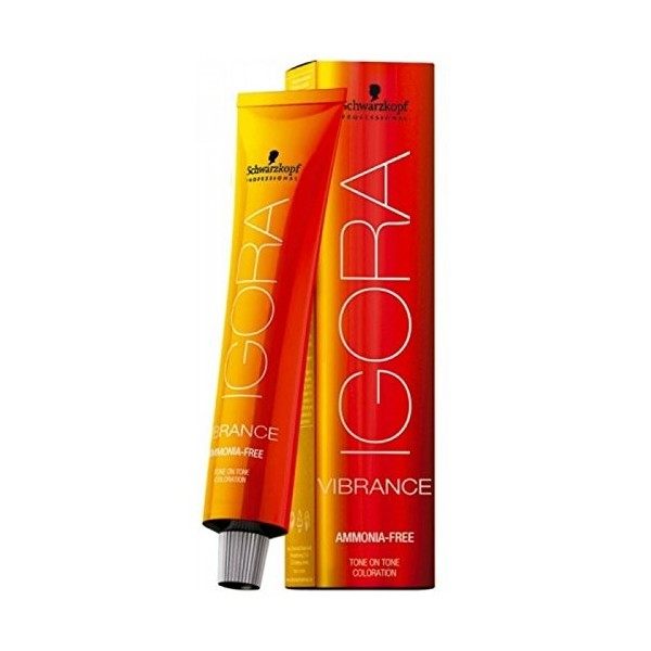 Schwarzkopf Professional Igora Vibrance Tone On Tone Coloration capillaire N°3-65 Brun Foncé Chocolat Doré 60 ml