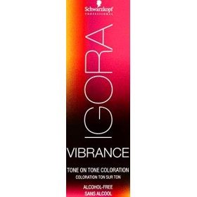 Schwarzkopf Professional Igora Vibrance Tone On Tone Coloration capillaire N°5-57 Châtain Clair Doré Cuivre 60 ml