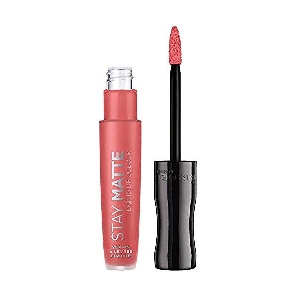 Rimmel - Rouge à Lèvres Stay Matte Liquide - Fini mat - Waterproof et sans transfert - 870 Damn Hot - 5,5ml