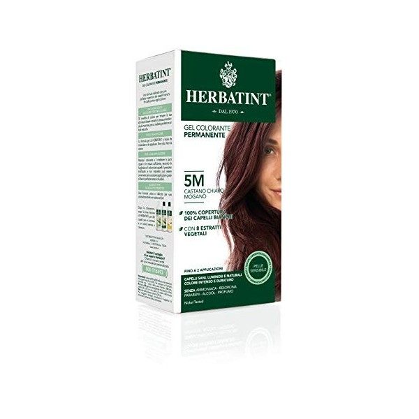 Phytoceutic Herbatint 5M/Châtain Clair Acajou Gel Permanent