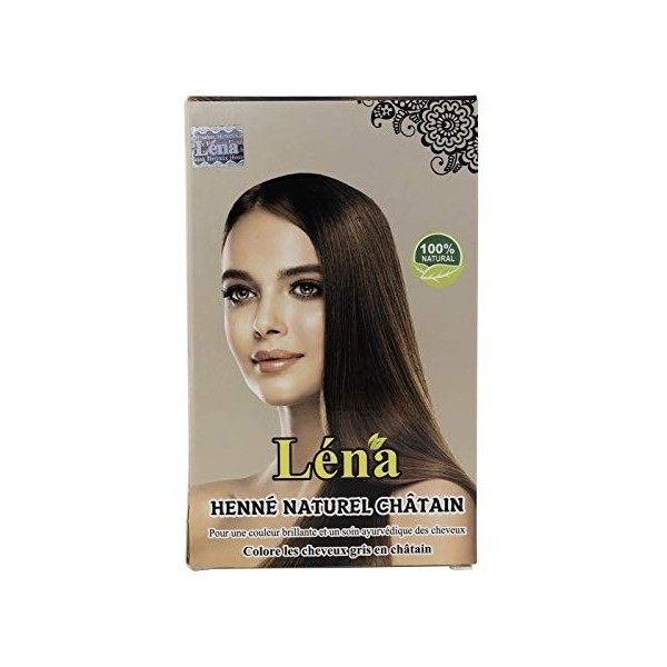 Hennax - Henné naturel châtain x 2 + Henné naturel blond-roux x 2 - Pack 4 X 100 g