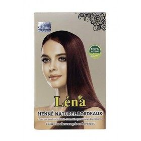 Hennax - Henné naturel blond x 2 + Henné naturel bordeaux x 2 - Pack 4 x 100 g