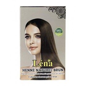 Hennax - Henné naturel brun x 2 + Henné naturel brun foncé x 2 - Pack 4 X 100 g