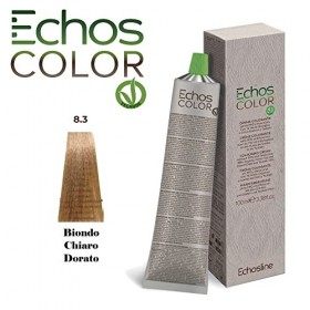 NEW Echos Color - 8.3 Blond Clair Doré - Crème Colorante sans PPD et Résorcine - 100 ml