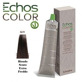 NEW Echos Color - 6.11 Blond Foncé Extra Froid - Crème Colorante sans PPD et Résorcine - 100 ml