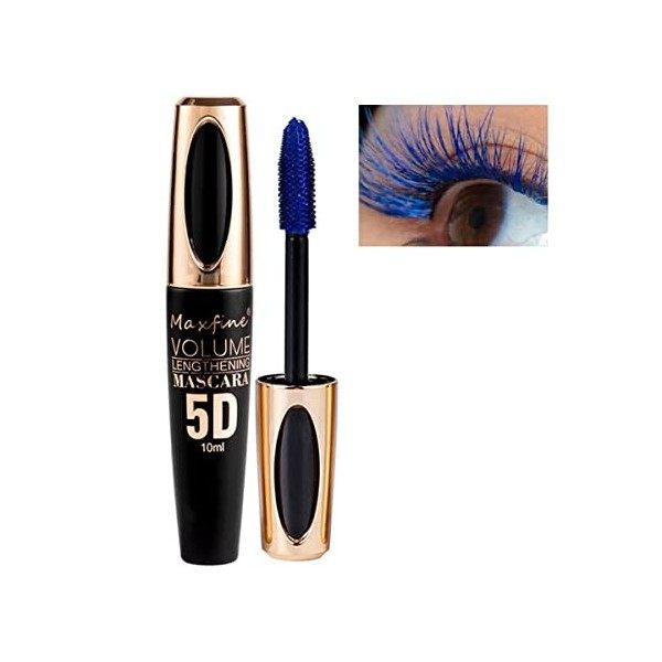 5D Silk Fiber Mascara Waterproof Long-Lasting Not Blooming Eye Lashes Mascara Thick Curling Lengthening Volume Mascara Fast D