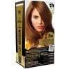 Thader TH Pharma Kit colorant sans ammoniaque pour une odeur agréable avec Liquid Gold, Couleur 5.57 Châtain clair acajou vio