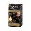 Syoss Oleo Teinture intense pour cheveux 100 % huiles pures 0 % ammoniaque 3-10 Marron foncé