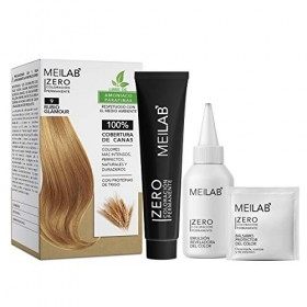 MEILAB - Coloration cheveux sans ammoniaque - Lot de 3 unitès - Blond très clair 9