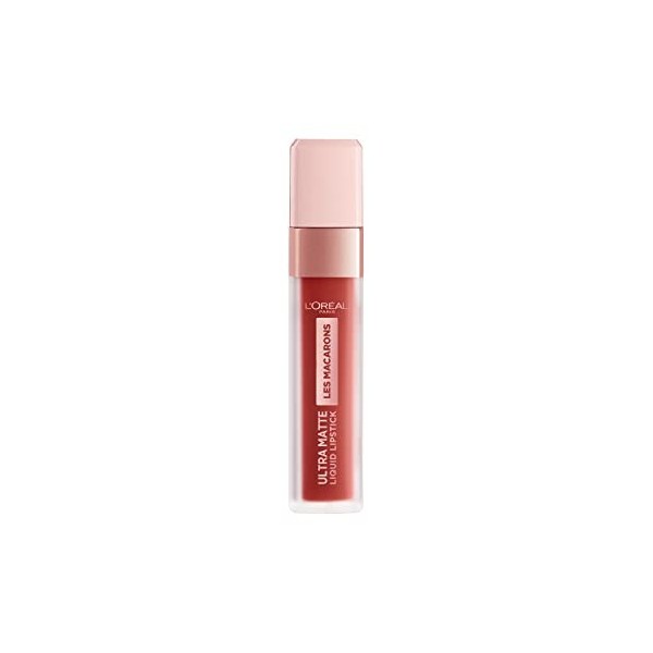 LOréal Paris Les Macarons 834 Infinite Spice Pintalabios Mate Permanente Nude Rosado