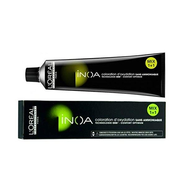 Lot de 3 colorations LOréal Inoa 6 - blond foncé intense - 3 tubes de 60 ml - Sans ammoniaque - LP Coloration