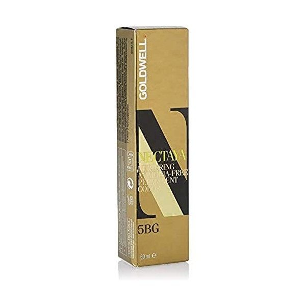 Goldwell Nectaya Coloration pour cheveux sans ammoniaque 8BA Beige fumé 60 ml