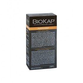 BIOKAP Nutricolor, Teinte cheveux 6.4 Cuivre Curry, Teinte cheveux sans ammoniaque qui rend les cheveux souples et brillants,