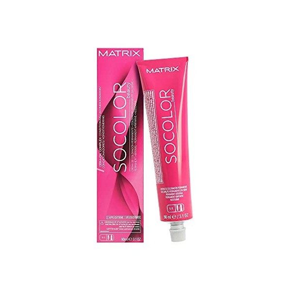 SoColor Beauty Matrix Coloration Permanente 5RR+ Light Brown Red Red + 90 ml