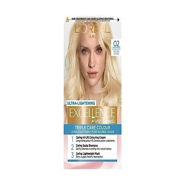 LOréal Paris - Coloration Excellence - 02 Ultra Light Golden Blonde