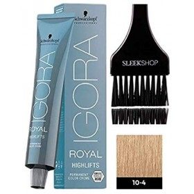 Schwarzkopf Igora Royal Highlifts permanent Couleur des cheveux Crème avec Sleek Tint Applicateur Brosse Crème Couleur de c