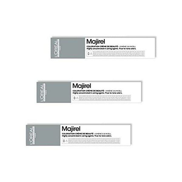 LOréal Majirel 8 Lot de 3 flacons de 50 ml