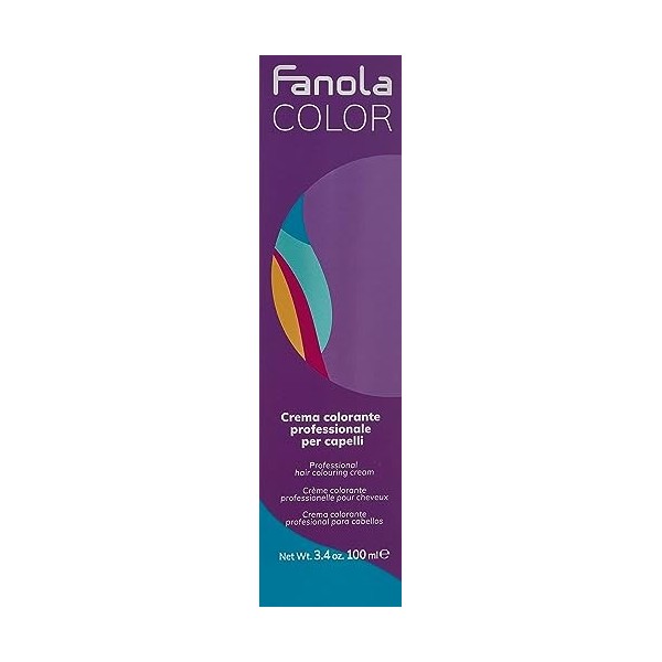 coloration creme - fanola made in italy - 8.13 blond clair beige - 100ml