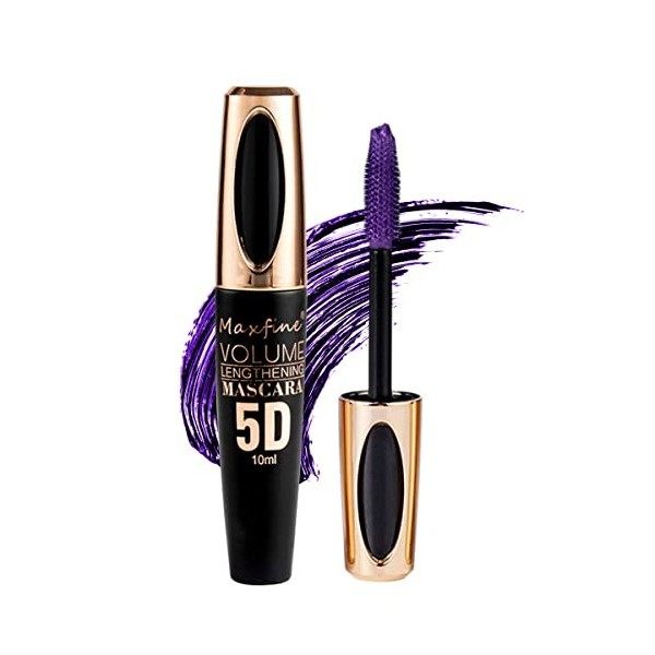 5D Silk Fiber Mascara Waterproof Long-Lasting Not Blooming Eye Lashes Mascara Thick Curling Lengthening Volume Mascara Fast D