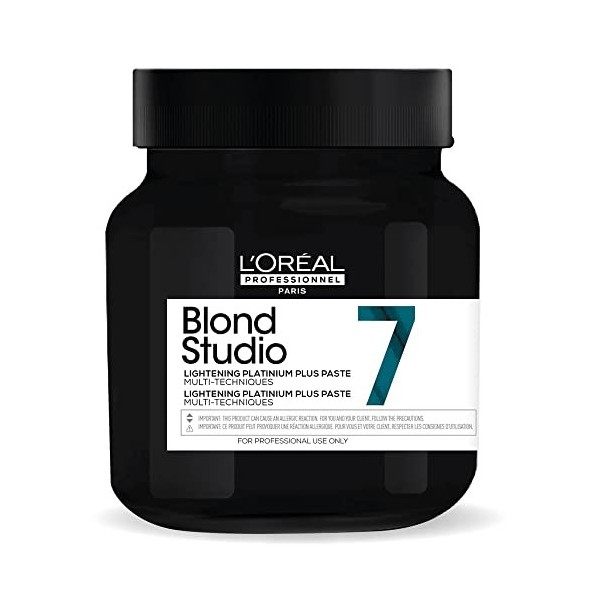 LOreal Blond Studio 7 Lightening Platinum Plus Paste 500g
