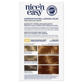 Clairol Coloration permanente Nice n Easy avec Color Blend Technology - Tons chauds et reflets - Couleur 108 - Blond roux na