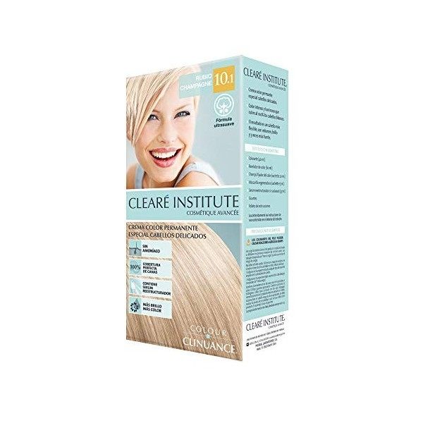 Colour Clinuance | Teinture Capillaire pour Cheveux Délicats | Coloration Permanente Sans Ammoniaque | Couleur Intense | Couv