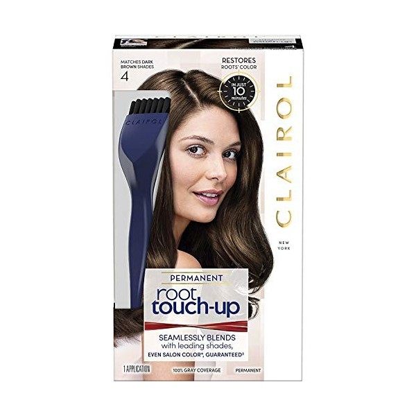Clairol Nice N Easy Root Touch-Up 004 Dark Brown by Clairol
