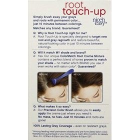 Clairol Coloration permanente Nice N Easy Root Touch-Up - Retouche des racines en 10 minutes - Couleur 5G - Brun doré moyen