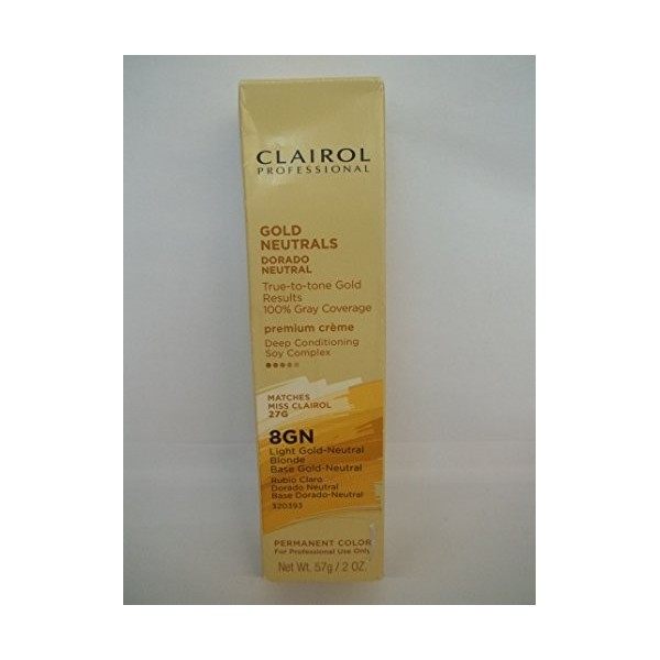 Clairol Pro Liquicolor Hair Color - 8Gn Light Golden Neutral Blonde by Clairol