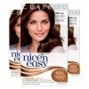 Clairol Nice N Easy Hair Color 118a Natural Medium Neutral Brown 1 Kit Pack of 3 by Clairol