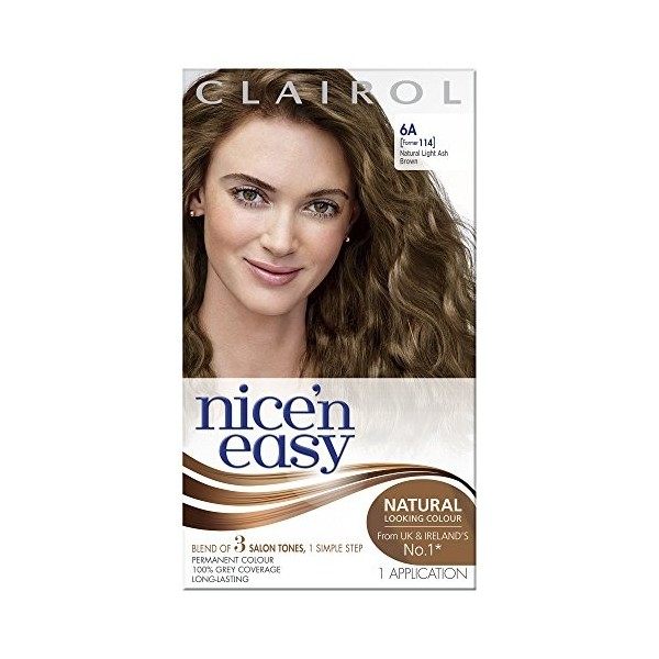 Clairol Nice and Easy hair colour light ash brown