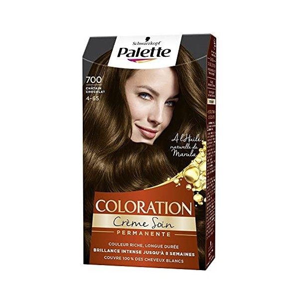 Schwarzkopf - Palette - Coloration Permanente Cheveux - Crème Soin - Couvre 100% des Cheveux Blancs - Tenue 8 semaines - Chat