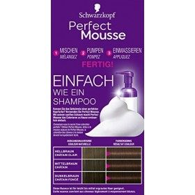 Perfect Mousse Lot de 3 colorations-mousses permanentes Marron chocolat 465 niveau 3 3 x 93 ml 