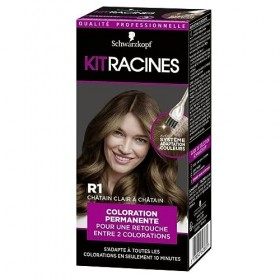 SCHWARZKOPF - Kit Racines Coloration Châtain Clair À Châtain - Lot De 3 - Vendu Par Lot