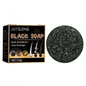 Savon occultant pour cheveux - Couverture naturelle des cheveux gris - Épilation nourrissante contre les cheveux gris - Savon