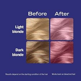 Schwarzkopf LIVE - Éclaircissant et colorant permanent 105 Mauve Kiss