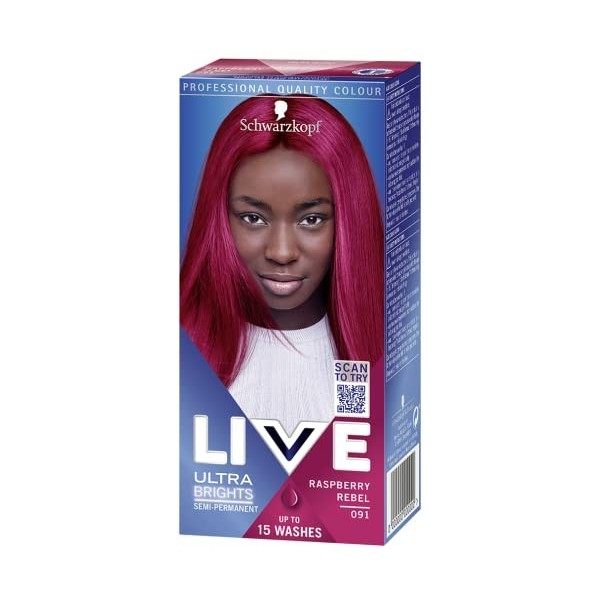 Schwarzkopf Live Color XXL Coloration pour cheveux Ultra Brights Rose fuchsia 93