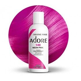 Creative Image Adore Semi-Permanent Hair Color 140 Neon Pink by Adore
