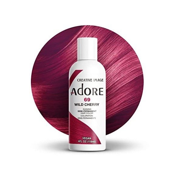 Creative Image Adore Semi-Permanent Hair Color 140 Neon Pink by Adore