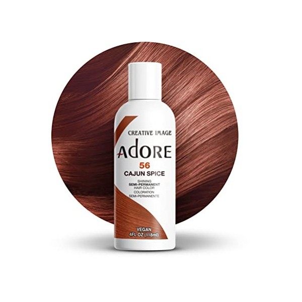 Adore Teinture semi-permanente pour cheveux Couleur Cajun Spice 56