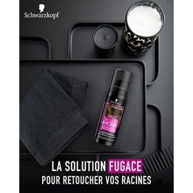 Schwarzkopf - Retouche Racines Cheveux Blancs - Spray Masquant Temporaire Racines Cheveux - S’efface au premier shampooing - 