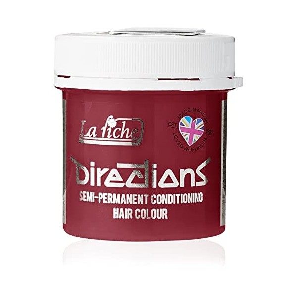 Directions Hair Colour - Pillarbox Red 89ml Tub