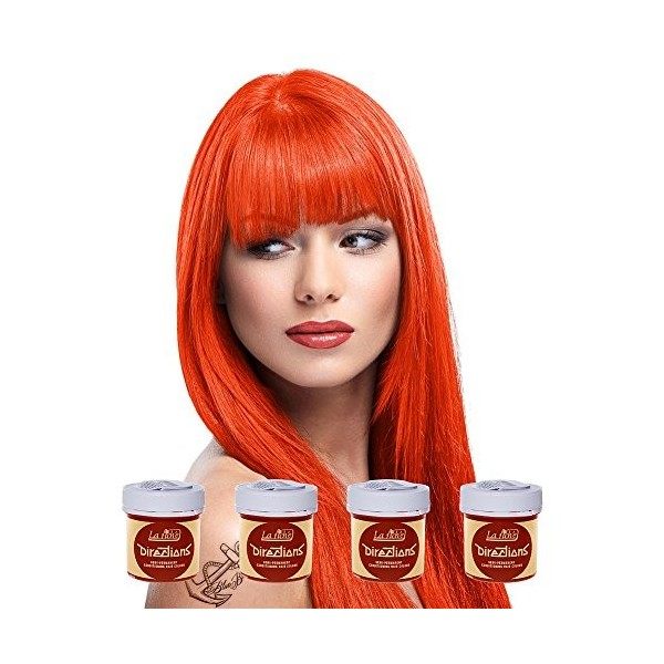 Directions Hair Colour - Pillarbox Red 89ml Tub Coloration semi-permanente