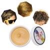 Cire Colorante Cheveux Lavable Jetable Coloration Temporaire DIY Unisexe Cire Couleur Cheveux Convient Pour La FêTe De NoëL D