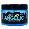 Attitude Hair Dye Coloration semi permanente INDUSTRIAL Duo Ensemble combiné de 2 pots de teinture pour les cheveux Noir/Roug