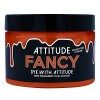 Attitude Hair Dye Coloration semi permanente INDUSTRIAL Duo Ensemble combiné de 2 pots de teinture pour les cheveux Noir/Roug