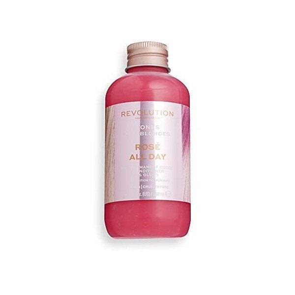 Revolution Haircare London, Tones For Blondes, Tons pour Les Blondes, Rose All Day, 150ml