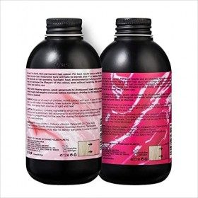 BLEACH LONDON Rose and The Big Pink Crème colorante semi-permanente pour cheveux Rose pastel, végétalien, sans cruauté envers