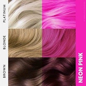Neon UV Pink, colorant capillaire semi-permanent - Rebellious Colours