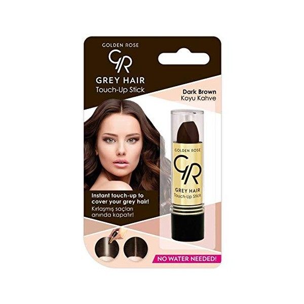 Golden Rose Gray Hair Touch-up stick 02 Dark Brown by Golden Rose